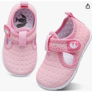 Pink toddler size 6 water shoes